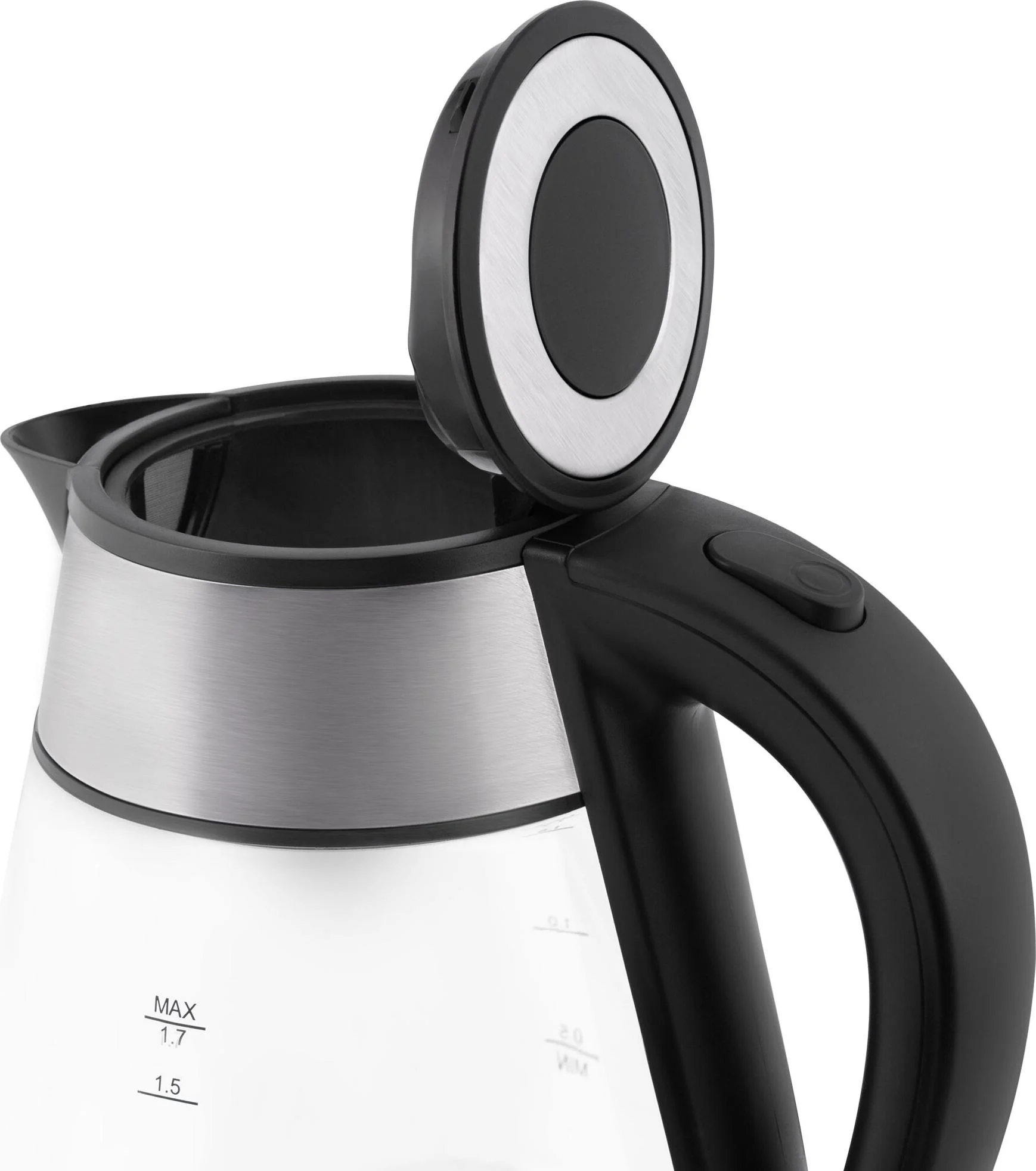 Эл,чайник Vitek VT-7037 (TR) (2200Вт, 1,8л, диск, нерж/стекло)