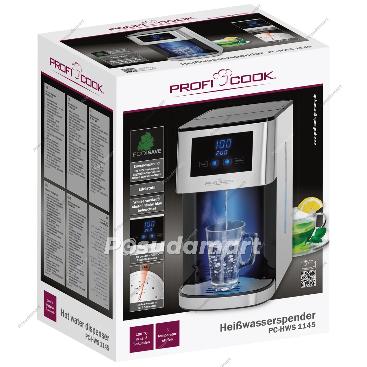 Термопот Profi Cook PC-HWS 1145