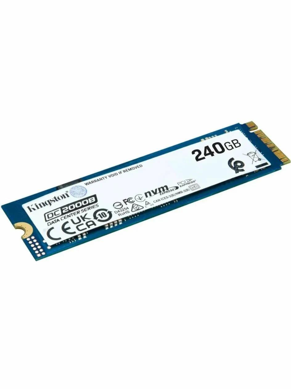 Твердотельный диск 480GB Kingston DC2000B M.2, NVMe,PCI-E 4.0 x4 [R/W - 7000/800 MB/s] 350 TBW with Heatsink