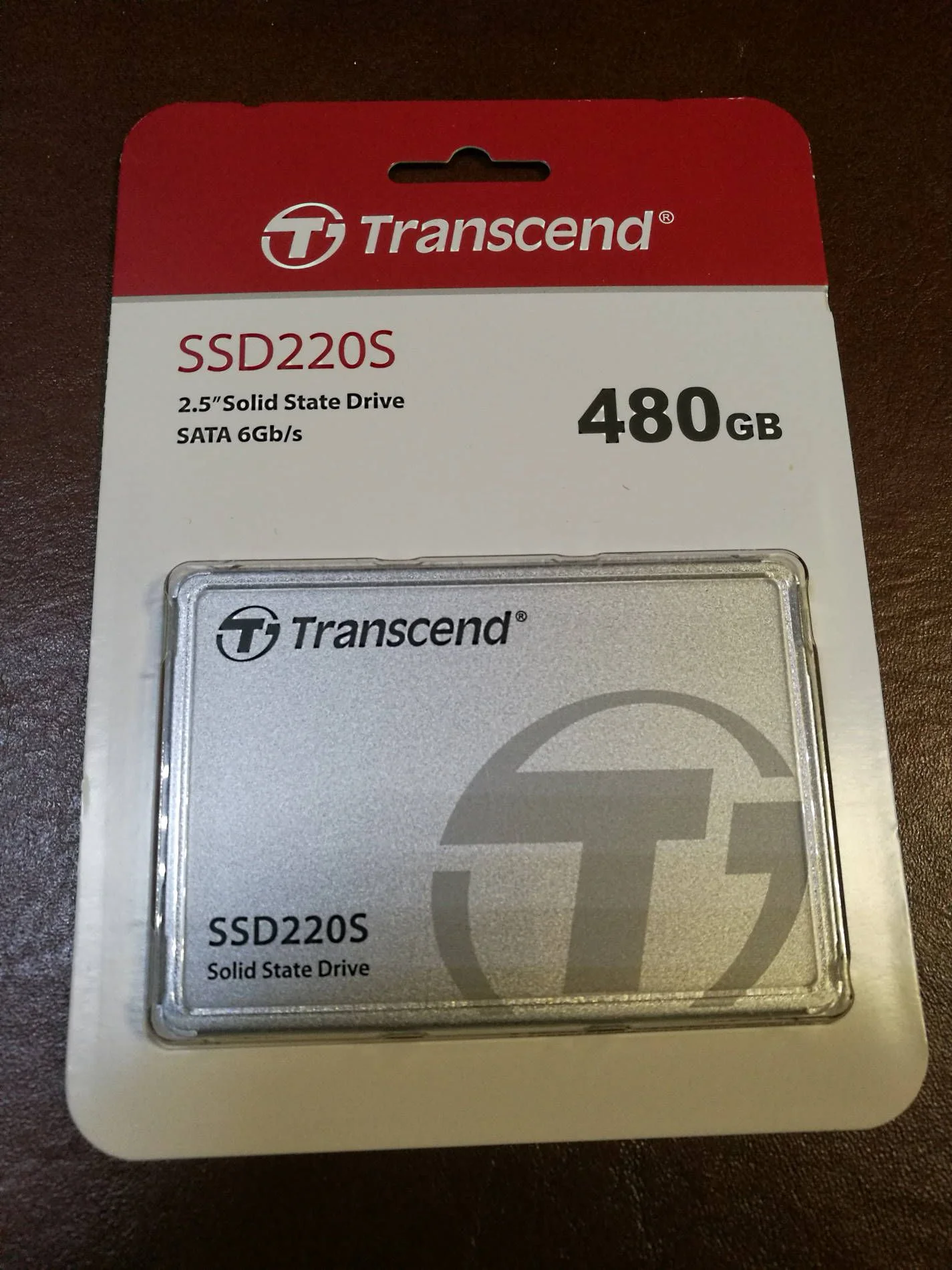 Твердотельный диск 480GB Transcend 220S, 2.5", SATA III [R/W - 450/550 MB/s]