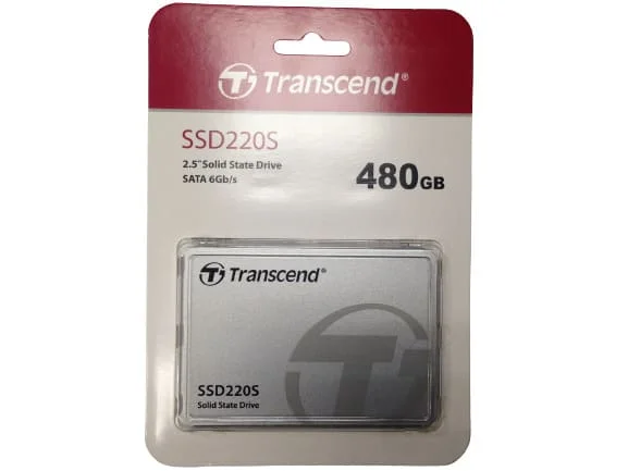 Твердотельный диск 480GB Transcend 220S, 2.5", SATA III [R/W - 450/550 MB/s]