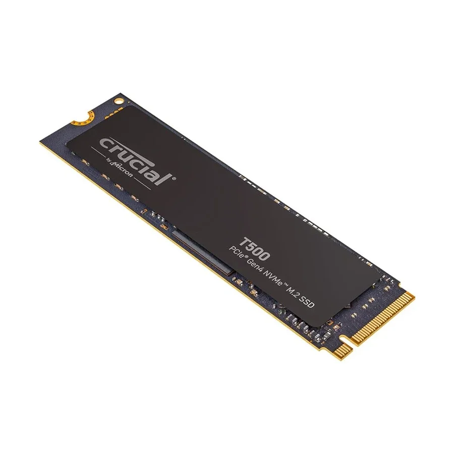 Твердотельный диск 500GB Crucial T500 M.2, PCI-E 4.0 x4  [R/W - 5700/7200 MB/s]