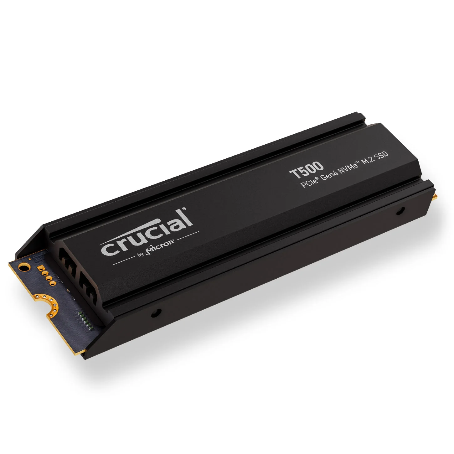 Твердотельный диск 500GB Crucial T500 M.2, PCI-E 4.0 x4  [R/W - 5700/7200 MB/s]