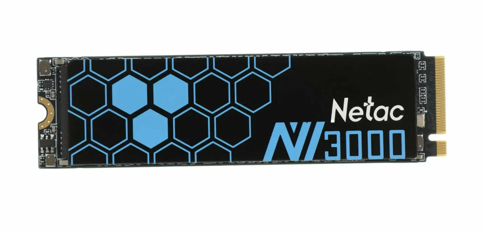 Твердотельный диск 500GB Netac NV3000, M.2 2280, PCI-E 3x4, [R/W -3100/2100 MB/s] 3D-NAND