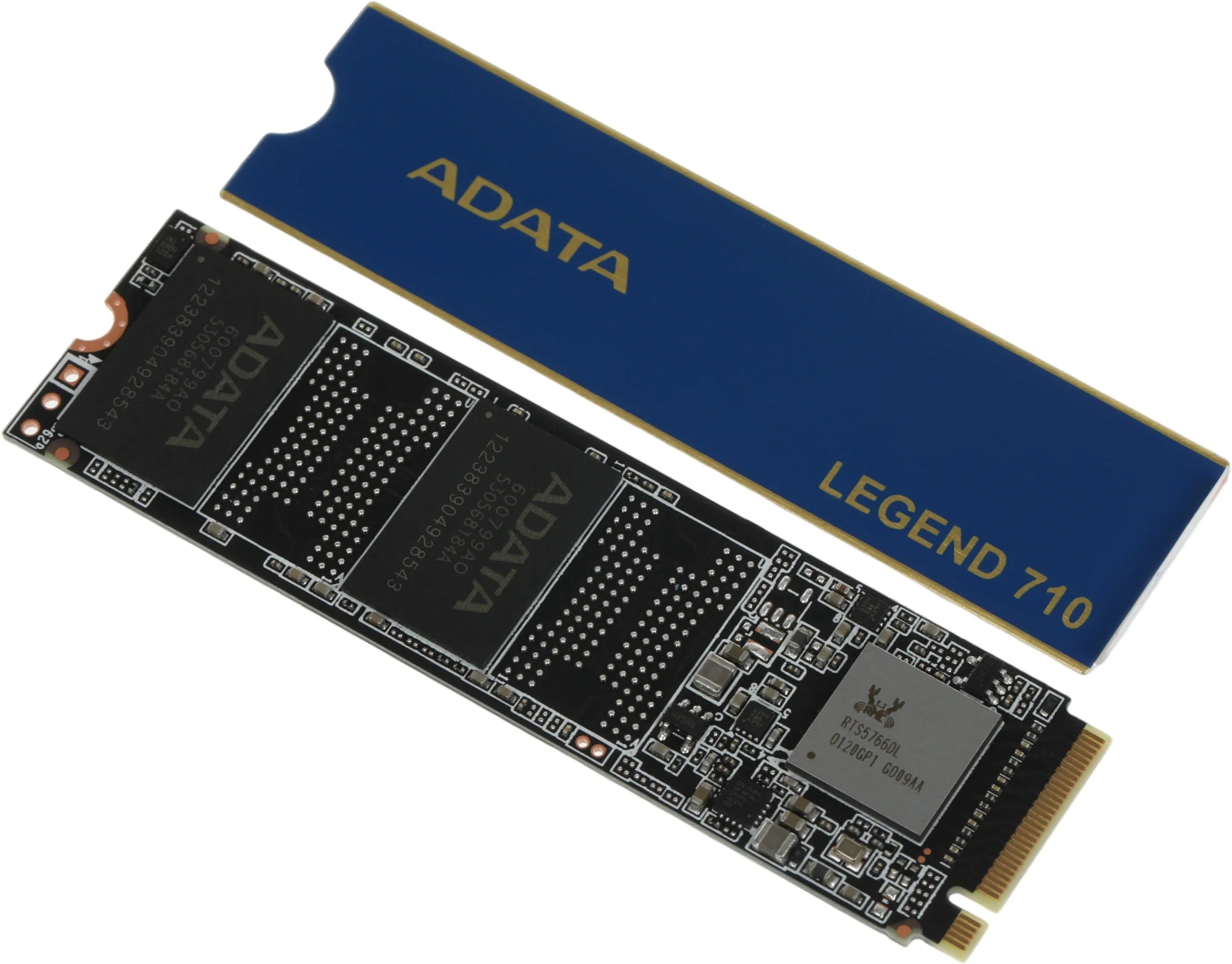 Твердотельный диск 512GB A-DATA LEGEND 710, M.2 2280, PCI-E 3x4, [R/W -2400/1600 MB/s] 3D-NAND