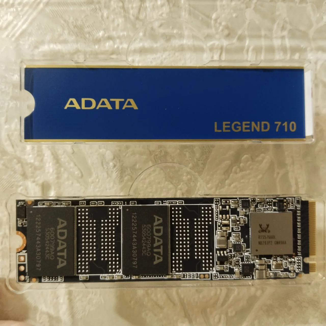 Твердотельный диск 512GB A-DATA LEGEND 710, M.2 2280, PCI-E 3x4, [R/W -2400/1600 MB/s] 3D-NAND