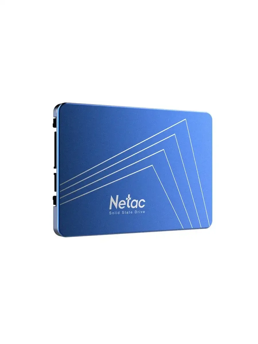 Твердотельный диск 512GB Netac N600S, 2.5", SATA III, [R/W - 540/490 MB/s] 3D-NAND