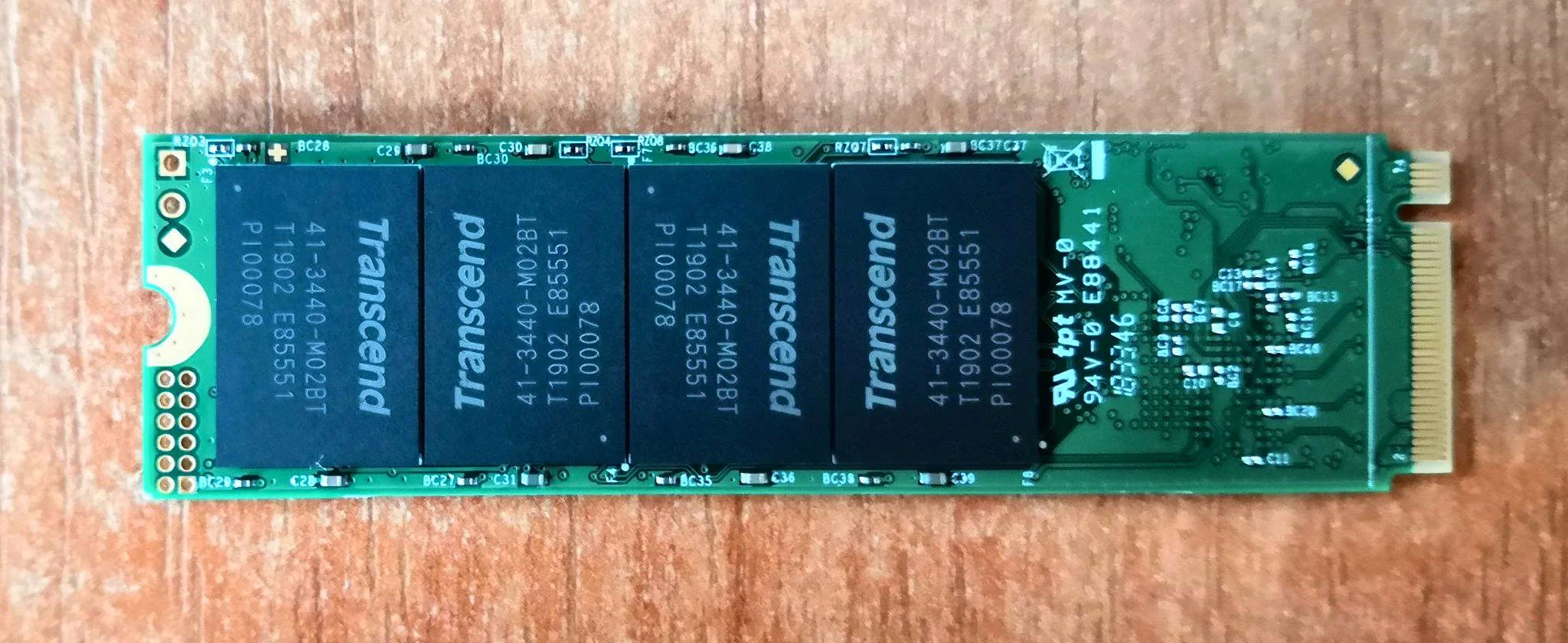 Твердотельный диск 512GB Transcend GMTE310S, 3D TLC NAND, M.2 2230,PCIe 4x4 [ R/W - 3300/1700 MB/s]