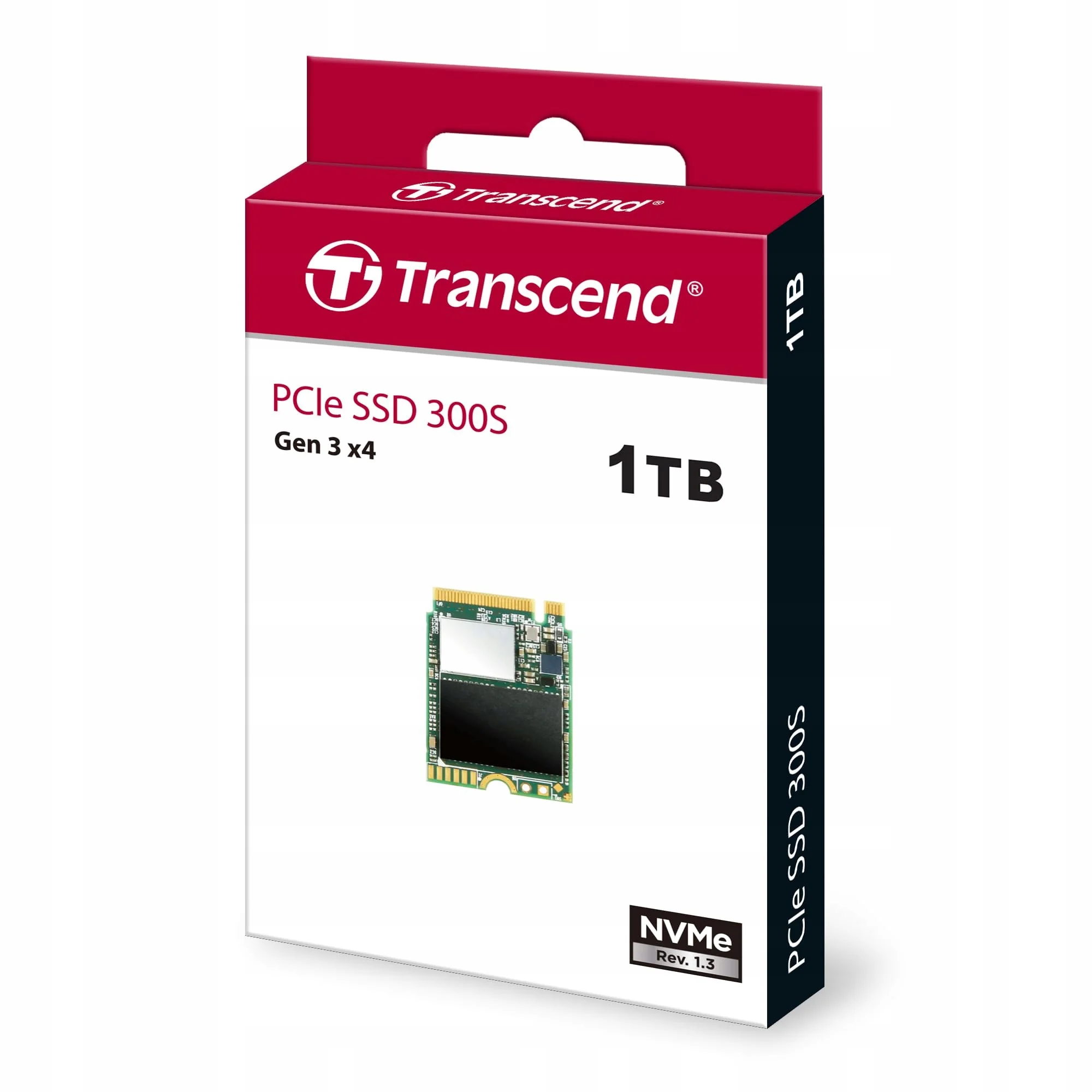 Твердотельный диск 512GB Transcend MTE300S, 3D TLC NAND, M.2 2230 ,PCI-E 4x [ R/W - 2000/1100 MB/s]