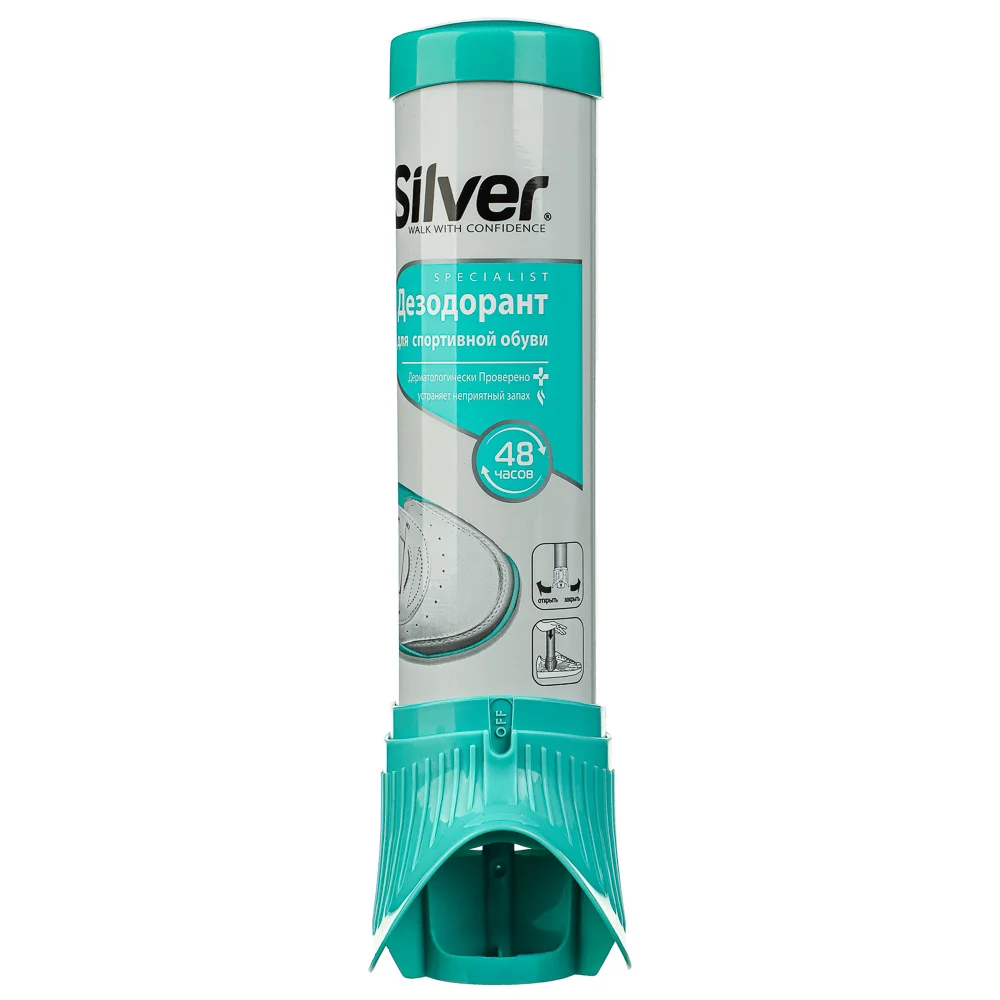 VETT Дезодорант для спортивной обуви SILVER,100 мл, SD3005-00