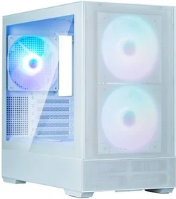 Корпус Zalman P30 Air White Mini-Tower Micro ATX/mini-ITX, без БП, Steel, Plastic , Tempered Glass, 3x140mm ARGB