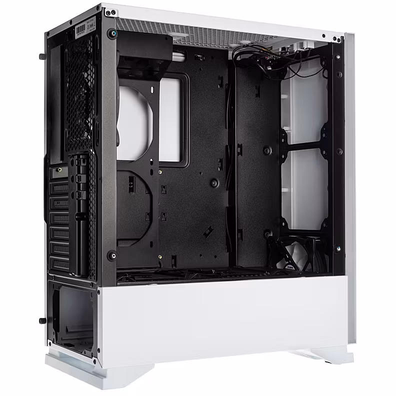 Корпус Zalman S5 White (2xUSB + USB 3.0, 2xAudio, 2x120мм FAN, прозрачная стенка- закаленное стекло, ATX, без БП)