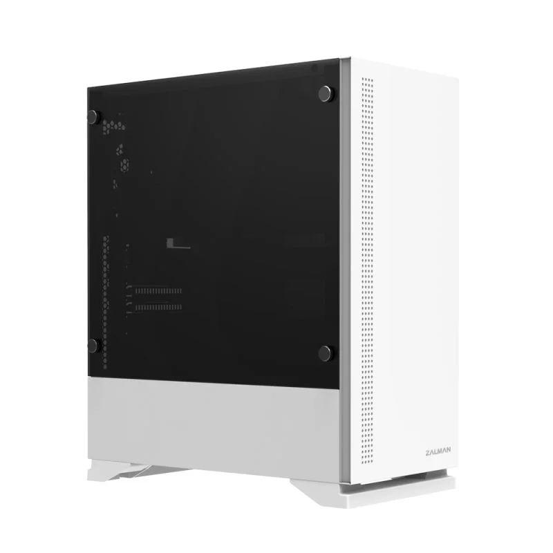 Корпус Zalman S5 White (2xUSB + USB 3.0, 2xAudio, 2x120мм FAN, прозрачная стенка- закаленное стекло, ATX, без БП)