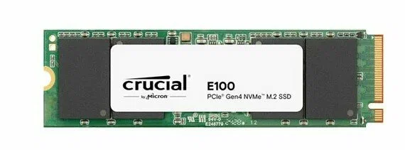 Твердотельный диск 1TB Crucial E100 M.2, M.2 2280, PCI-E 4x4 [R/W - 5000/4500 MB/s]