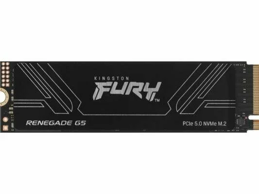 Твердотельный диск 1Tb Kingston Fury Renegade G5 M.2, NVMe,PCI-E 5.0 x4 [R/W - 14700/11000 MB/s]