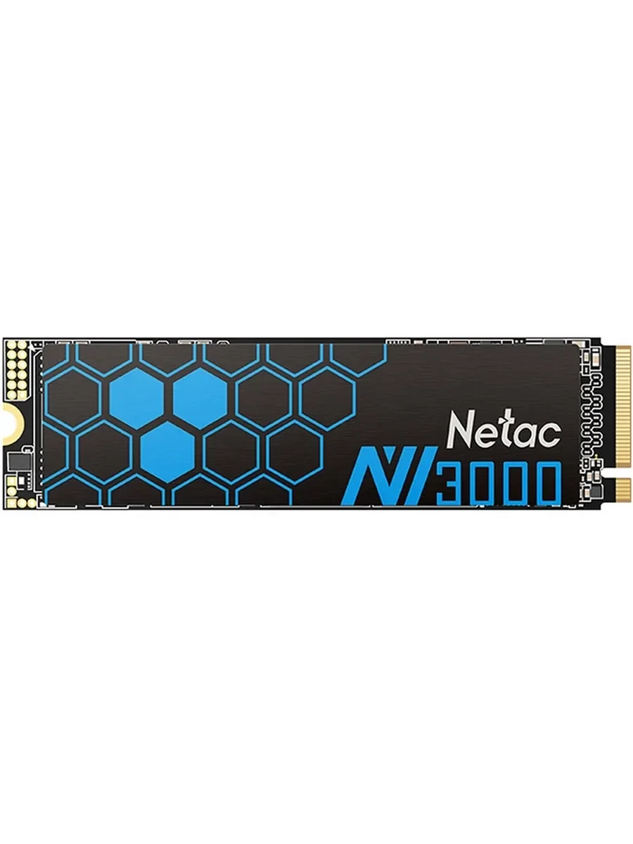 Твердотельный диск 1TB Netac NV3000, M.2 2280, PCI-E 3x4, [R/W -3100/2400 MB/s] 3D-NAND