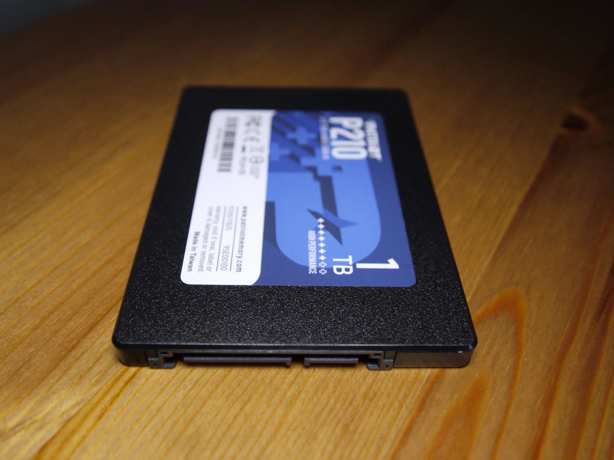 Твердотельный диск 1TB Patriot P210, 2.5", SATA III, [R/W - 520/430 MB/s]