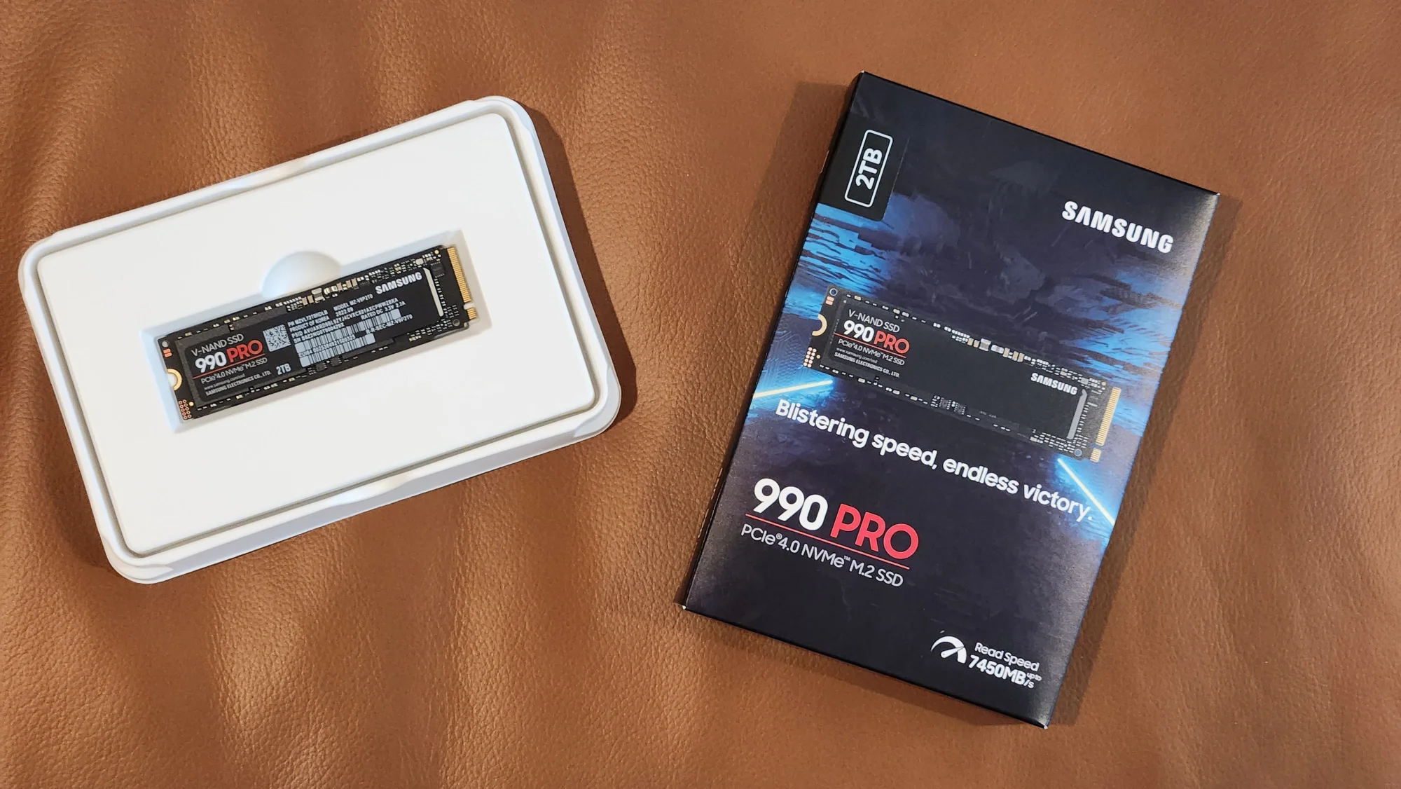 Твердотельный диск 1TB Samsung 990 PRO, M.2, PCI-E 4.0 x4, TLC 3D NAND [R/W - 7450/6900 MB/s]