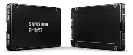 Твердотельный диск 15360GB Samsung Enterprise PM1653, V-NAND, 2.5", SAS, [R/W - 4200/3700 MB/s]  MTBF 2M OEM