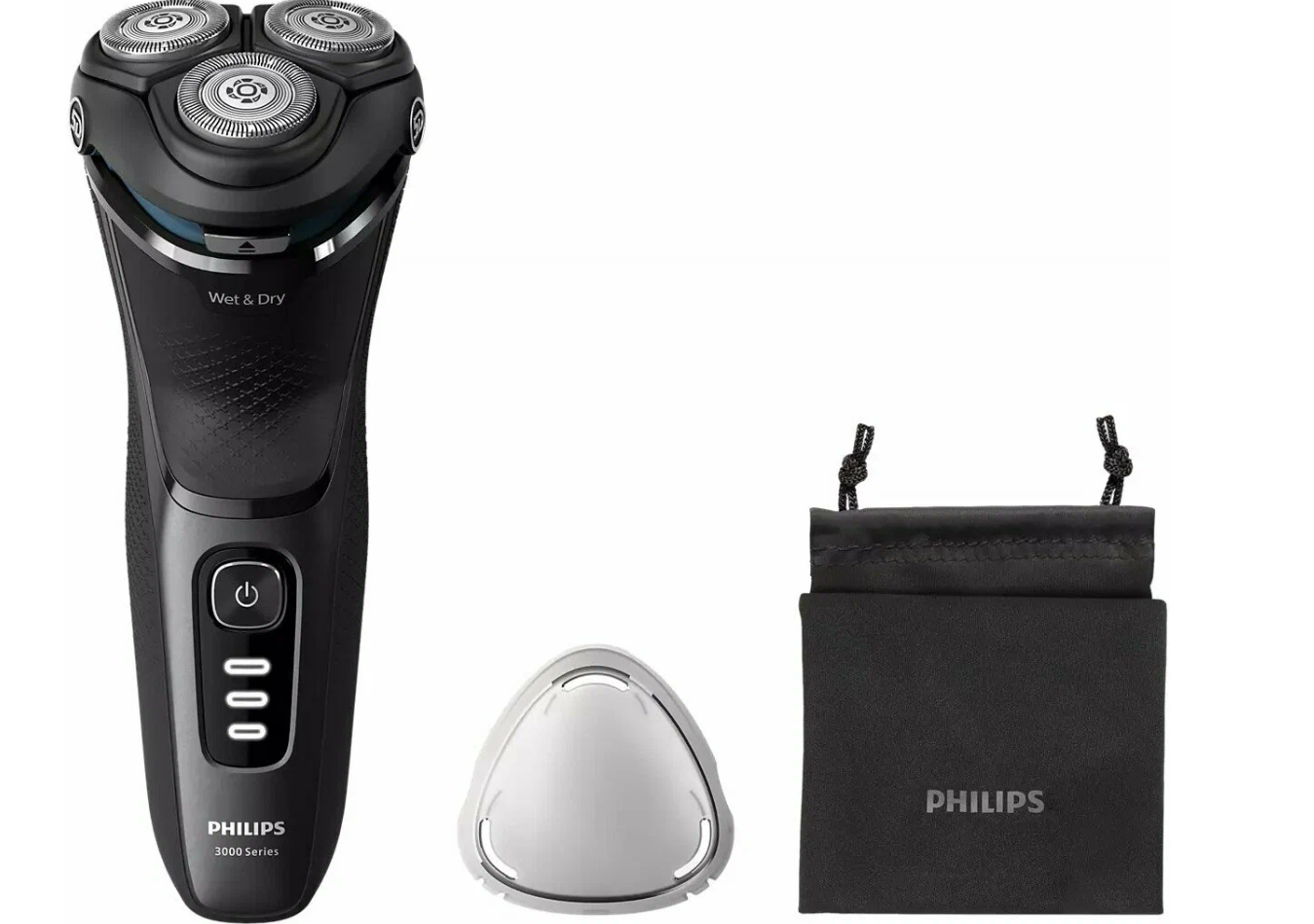 Электробритва Philips S3244 (влажное, сухое. 3 головки работа от акб 60 мин)