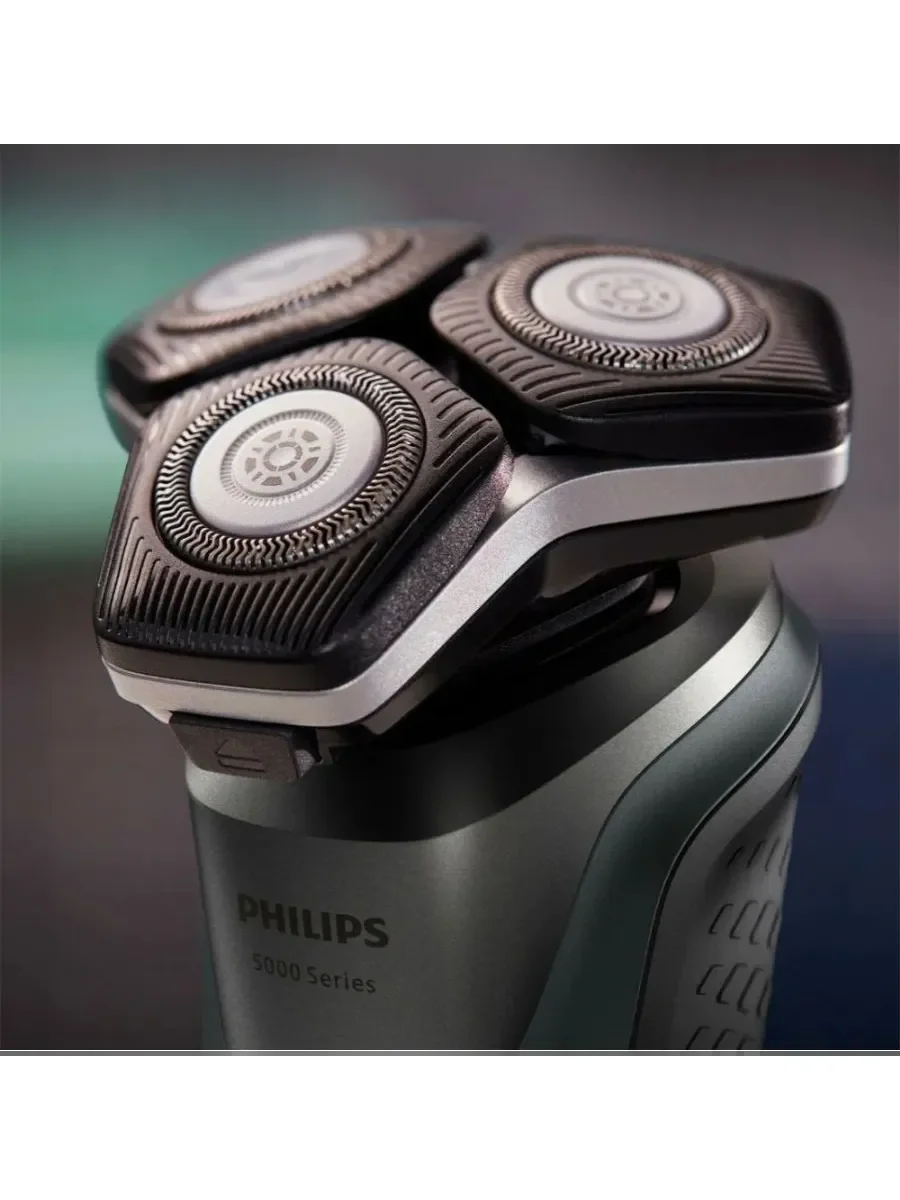 Электробритва Philips S5887/10 роторная, 3 головки, влажное-сухое бритье