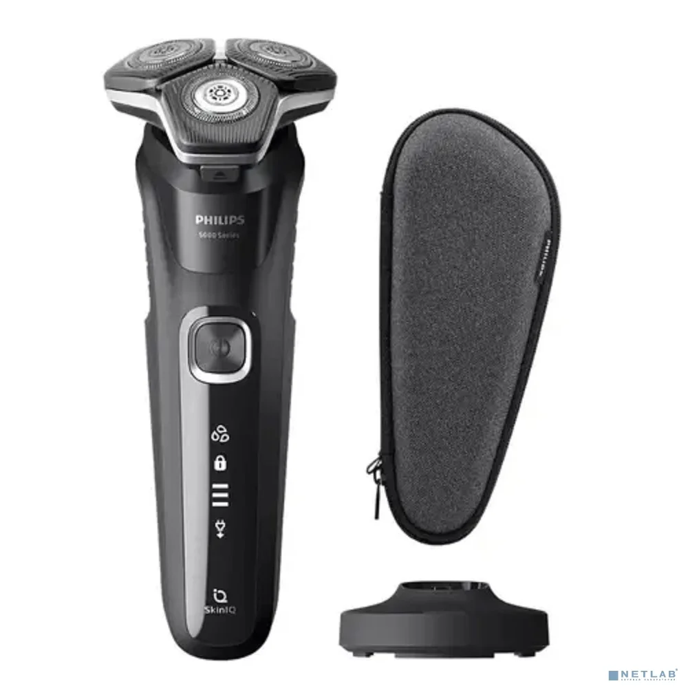 Электробритва Philips S5898/35. роторная, влажное/сухое. работа от аккум 60мин. дисплей