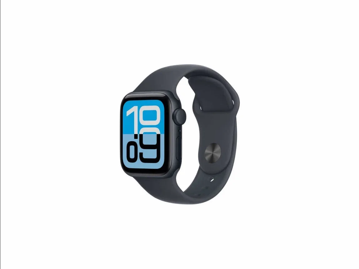 Умные часы Apple Watch SE 3 GPS 44mm Midnight Al Case/Midnight SB - M/L MEHQ4J/A A3325 4549995615487