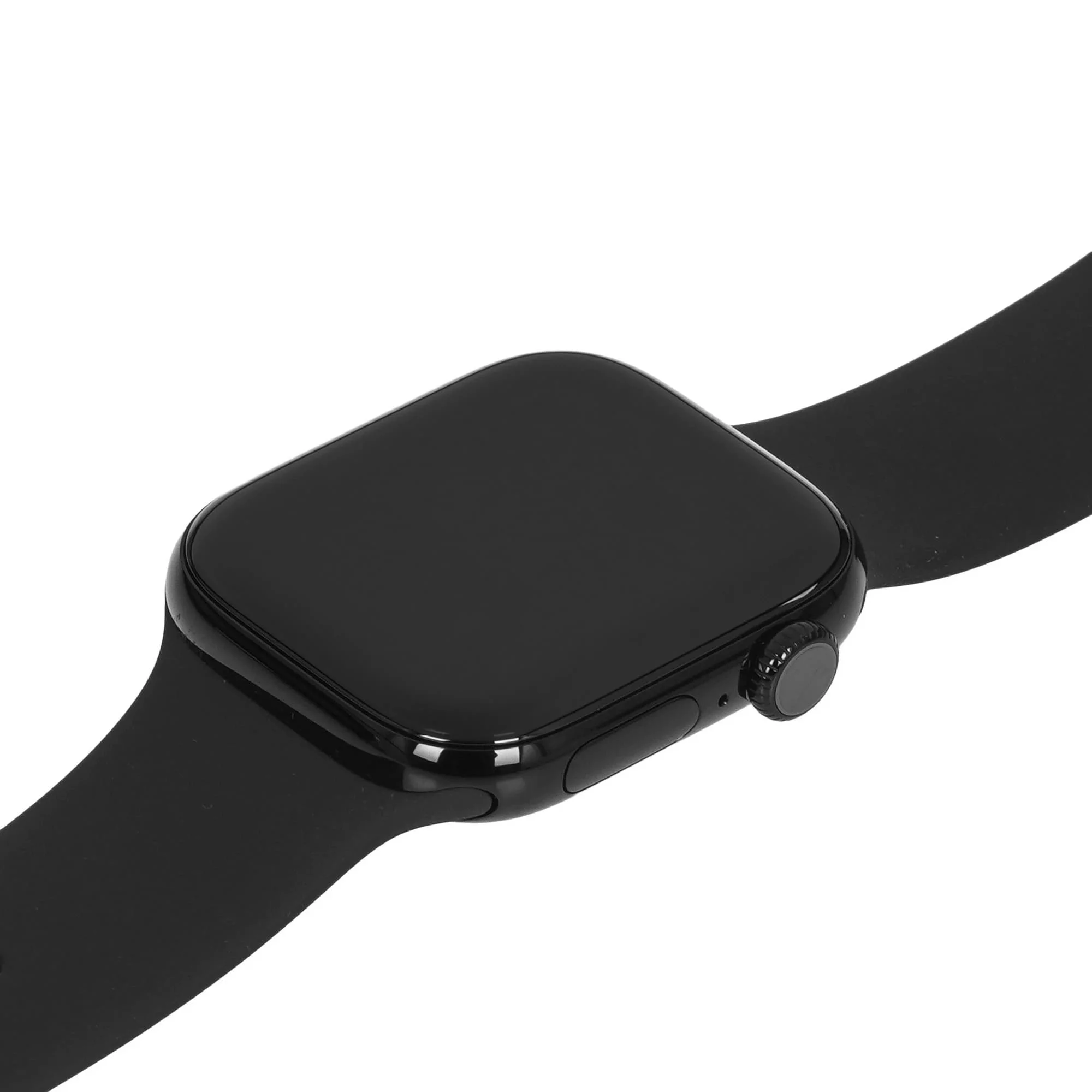 Умные часы Apple Watch Series 11 A3333 46мм OLED корп.черный Sport Band рем.черный разм.брасл.:M/L (MEUX4LW/A)