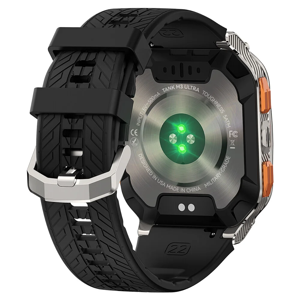 Умные часы KOSPET TANK M3 Ultra Silver