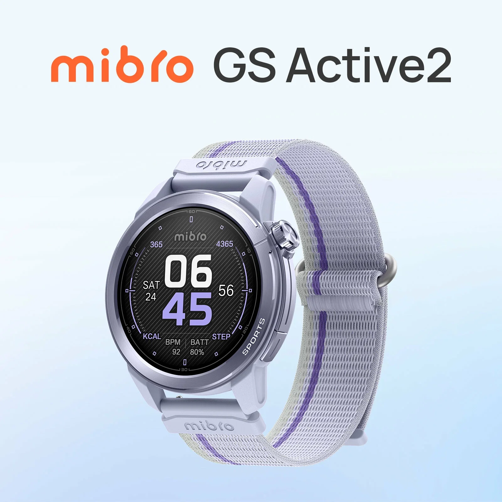 Умные часы Mibro GS Active 2 Фиолетовый