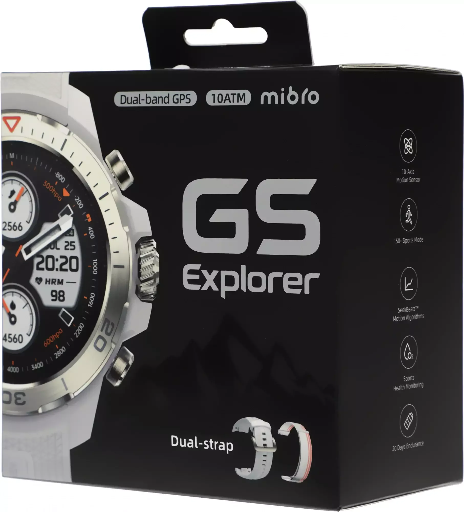 Умные часы Mibro GS Explorer Desert белый