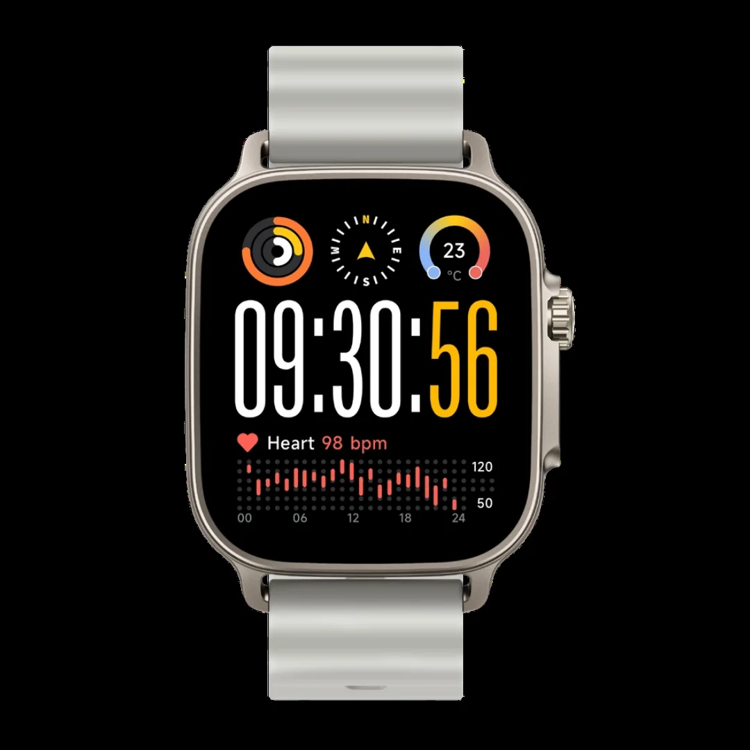 Умные часы Realme Watch 5 1.97" AMOLED корп.серебристый рем.серебристый (RMW2501)
