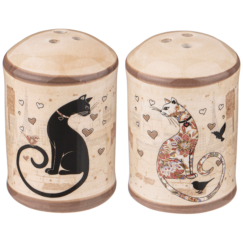 ARTI-M НАБОР ДЛЯ СПЕЦИЙ "ПАРИЖСКИЕ КОТЫ" 2 ПР. 4,5*4,5 СМ. ВЫСОТА=6,5 СМ. (КОР=60НАБ.)