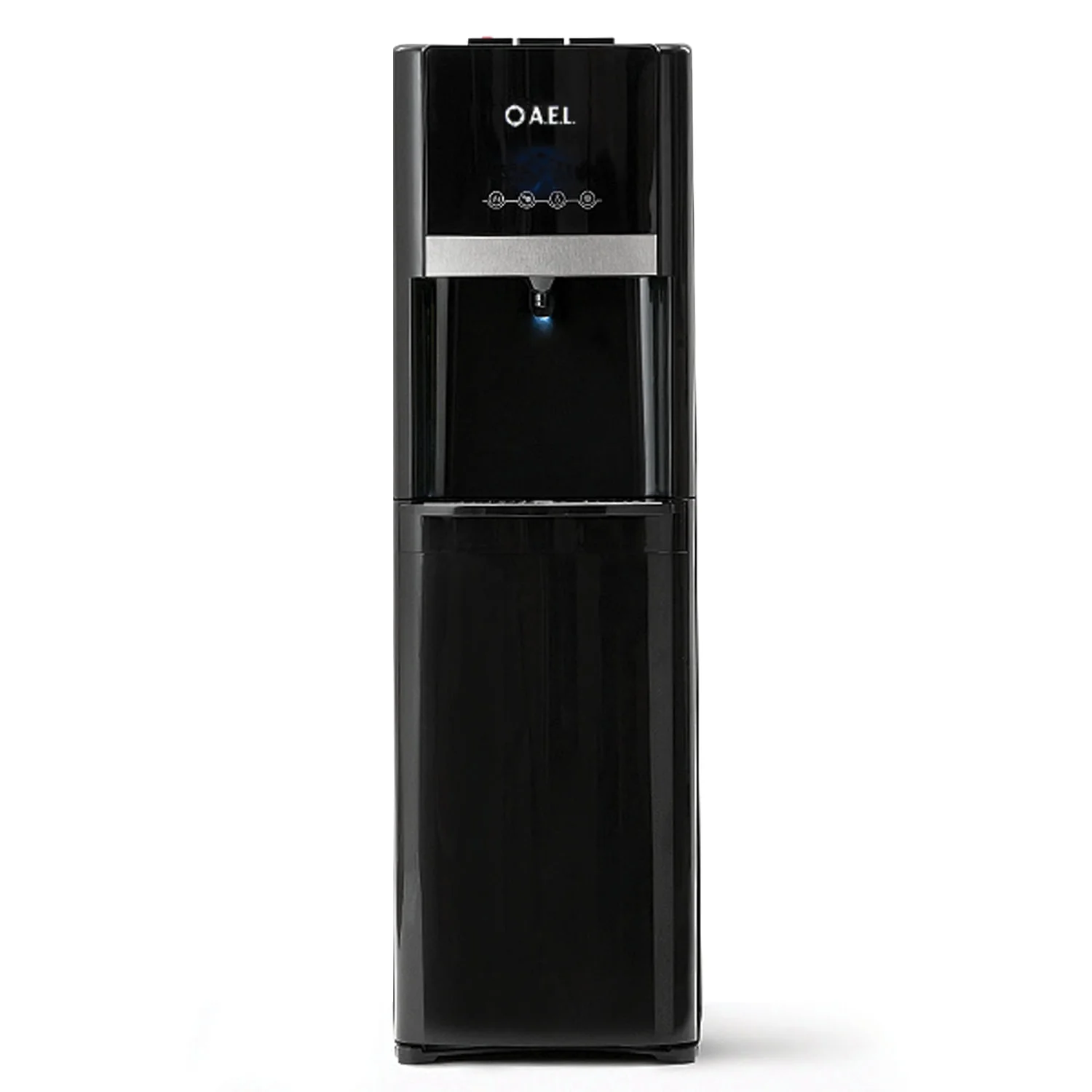 Кулер для воды AEL LC-AEL-809a, нижняя загрузка, нагрев 94 °С, охлаждение 5 °С, чёрный