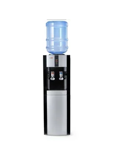 Кулер для воды AEL LD-AEL-47c, верхняя загрузка, нагрев 90 °С, охлаждение 15 °С, черный/серебристый