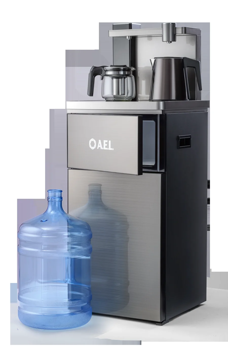 Кулер для воды AEL Teabar LD-AEL-52a, нижняя загрузка, нагрев 100 °С, охлаждение 10 °С, кофейный