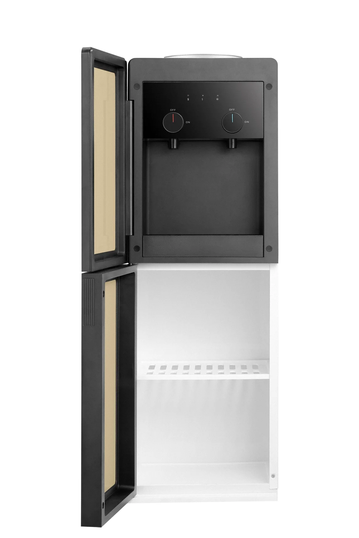 Кулер для воды Hotfrost V250CE, верхняя загрузка, нагрев 90 °С, охлаждение 15 °С, золотистый