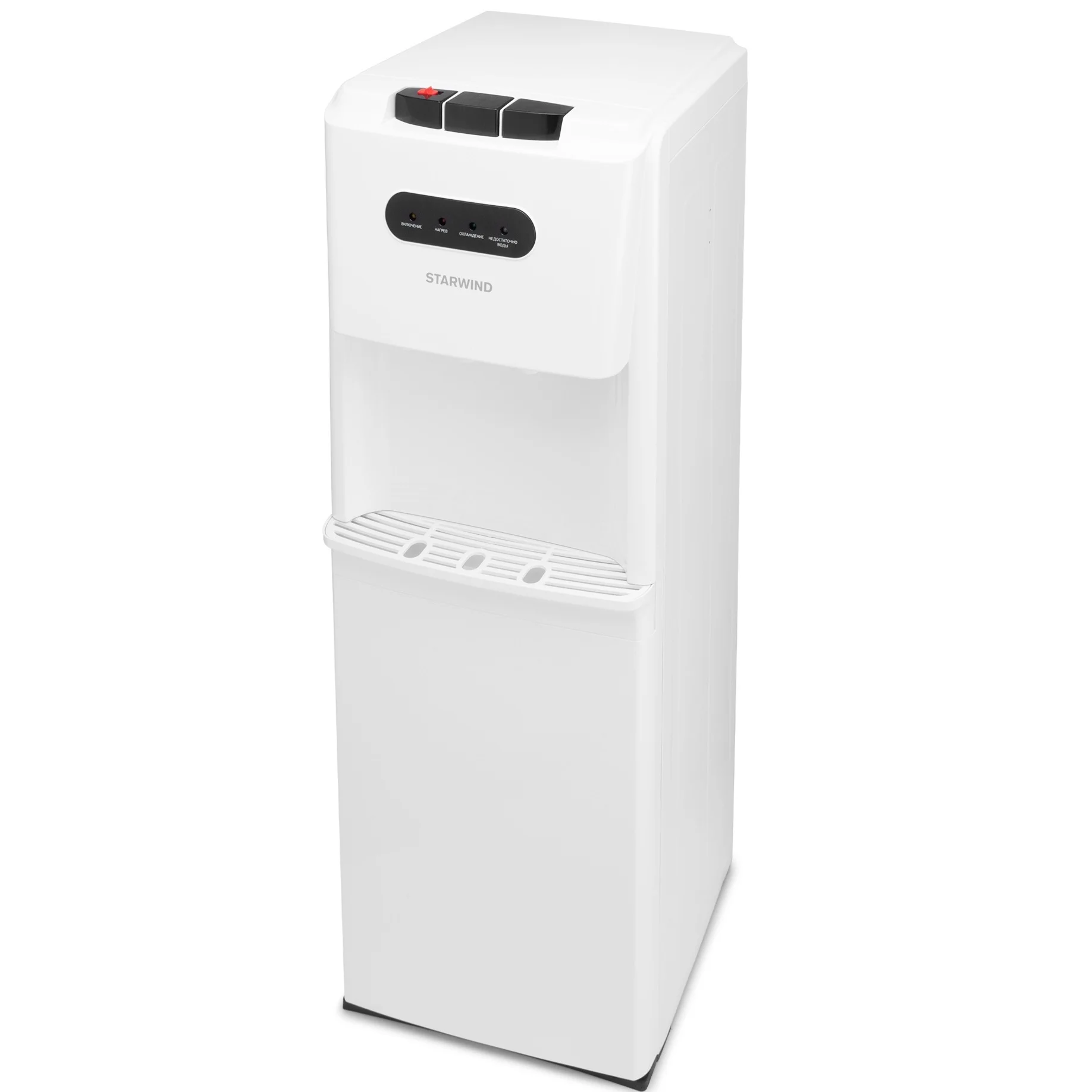 Кулер для воды Starwind SW-1012CW, нижняя загрузка, нагрев 95 °С, охлаждение 4 °С, белый