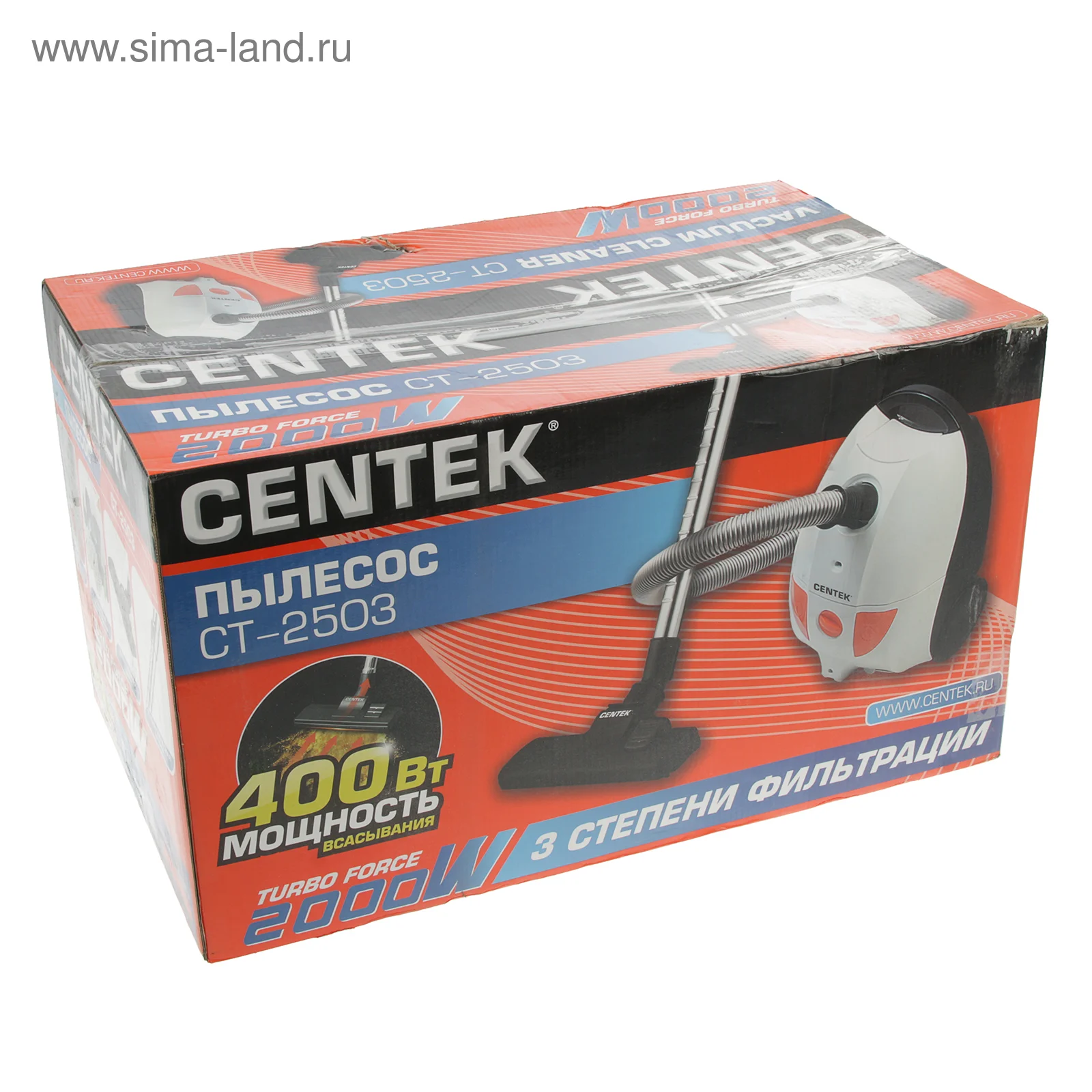 Пылесос напольный Centek CT-2503