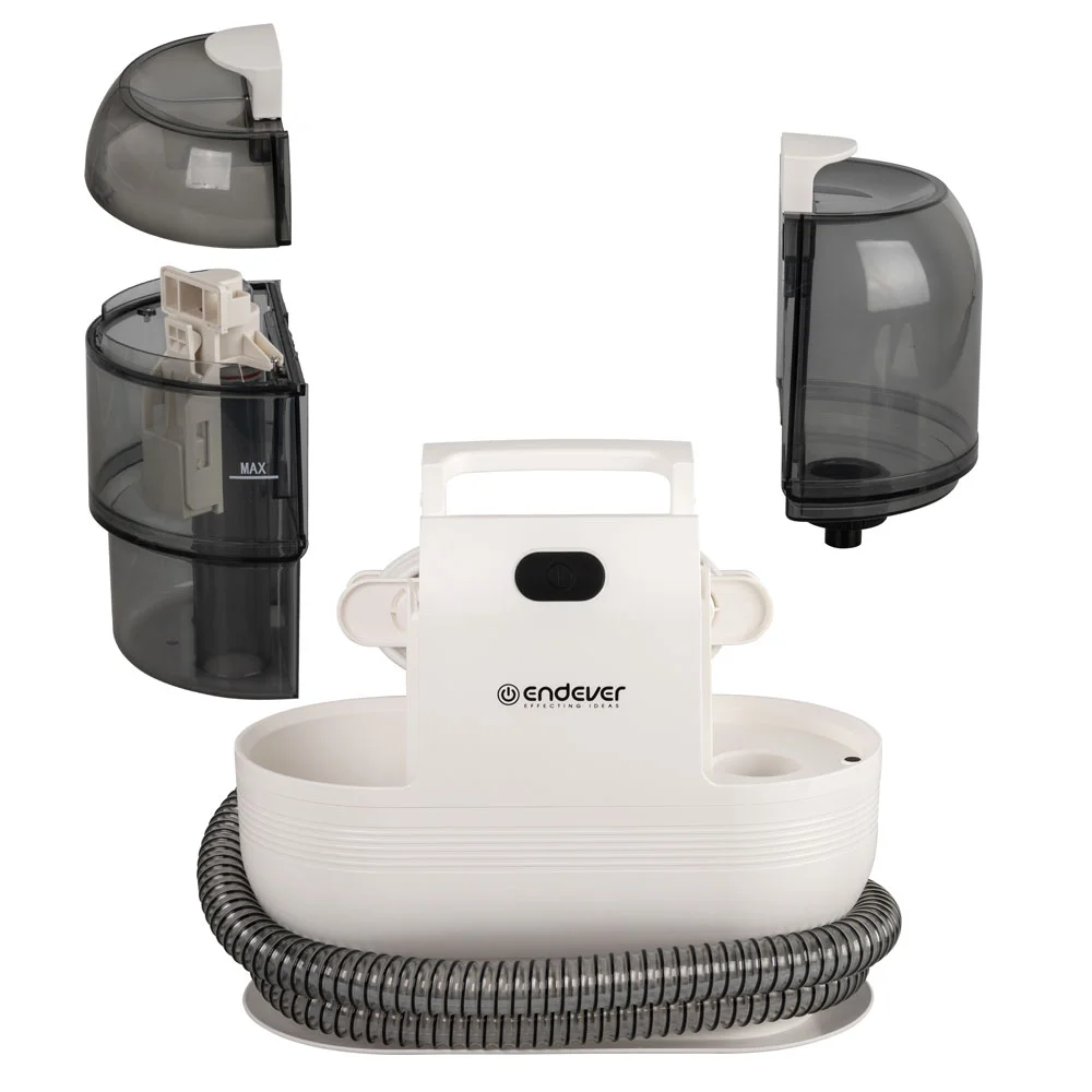 Пылесос напольный Endever SkyClean VC-100, черный/белый
