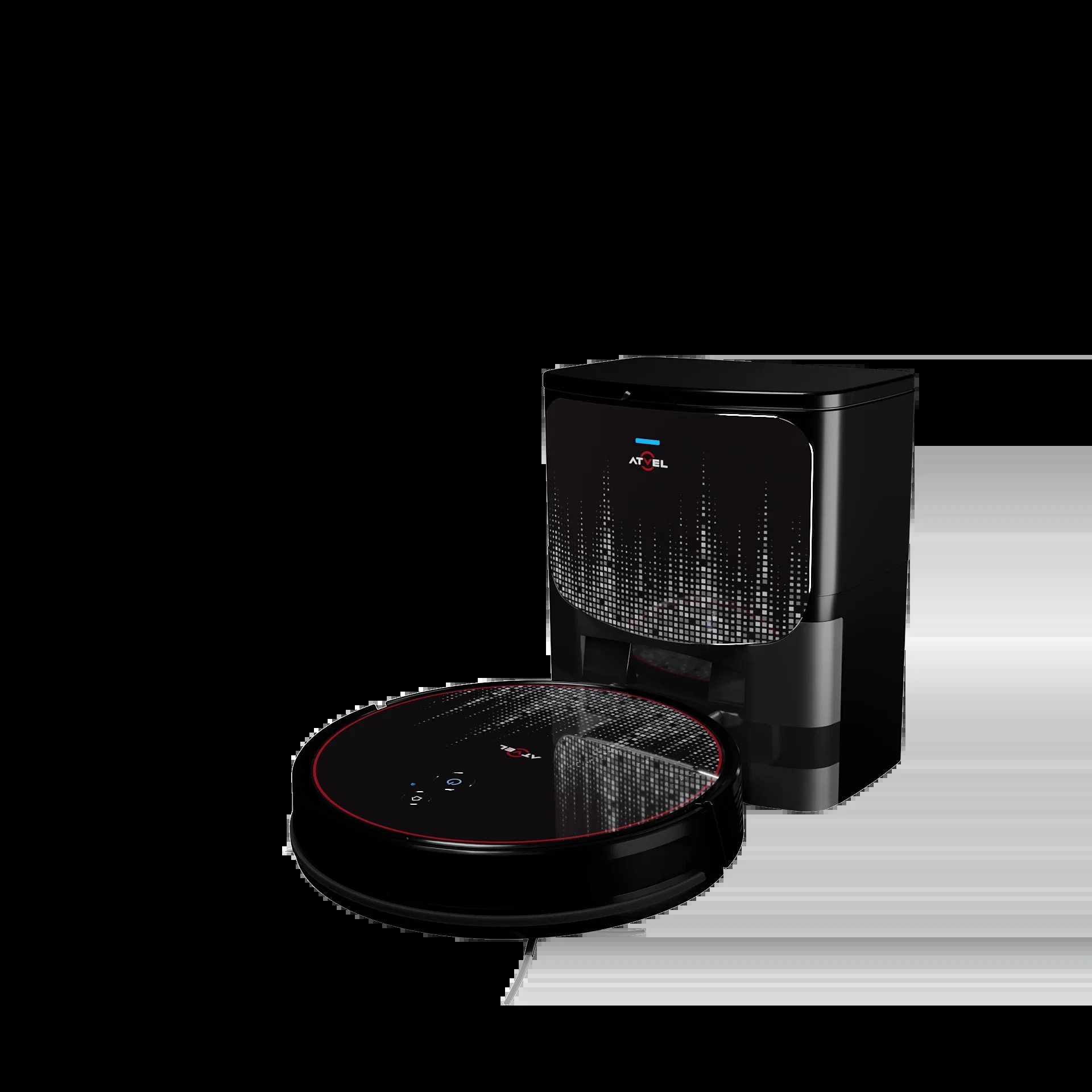 Робот-пылесос Atvel R80 Base Black