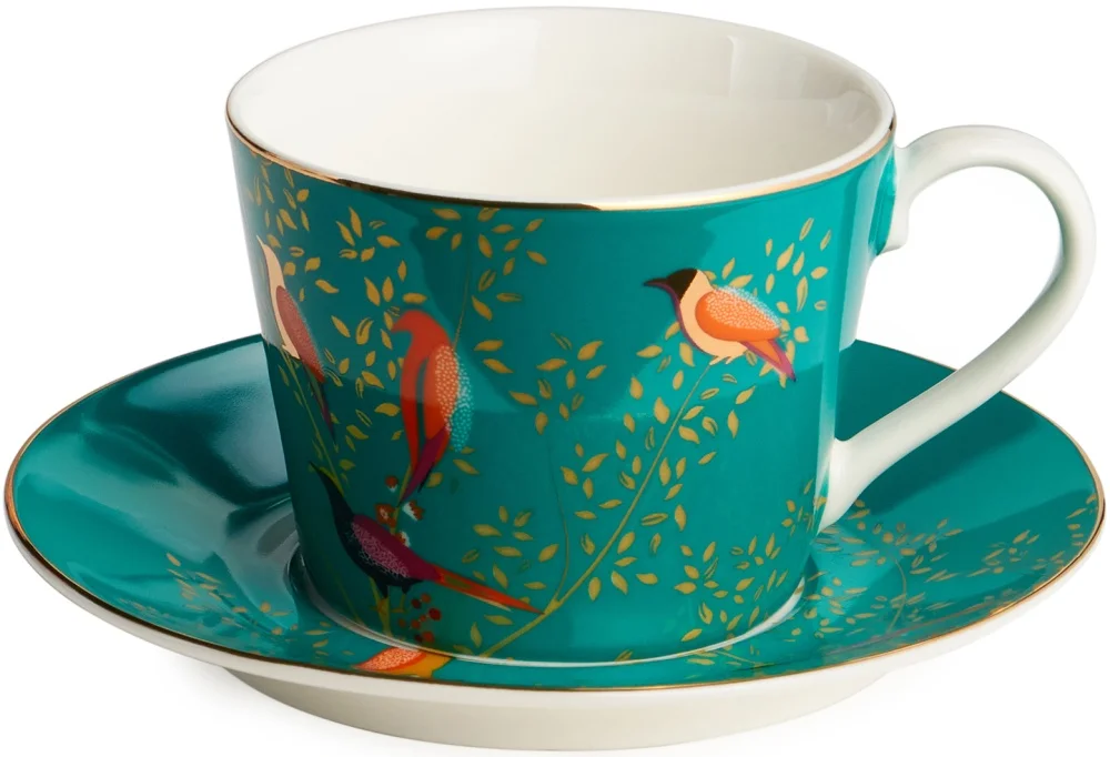 ЧАЙНЫЙ НАБОР LEFARD "GOLDEN BIRDS" НА 4 ПЕР. 8 ПР. 220 МЛ (КОР=10НАБ.)