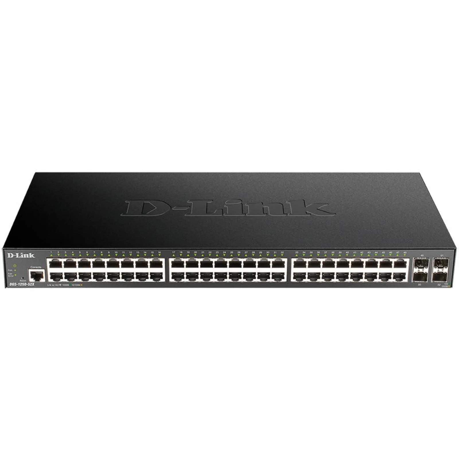 Коммутатор D-Link DGS-1250-52X/A1A 48G 4SFP+ управляемый