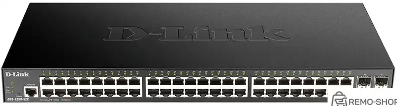 Коммутатор D-Link DGS-1250-52X/A1A 48G 4SFP+ управляемый