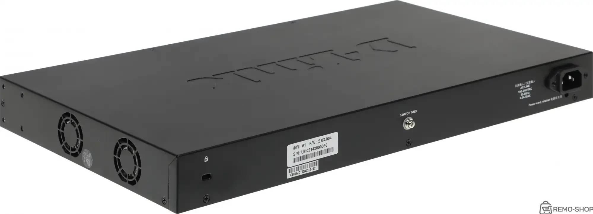 Коммутатор D-Link DGS-1250-52X/A1A 48G 4SFP+ управляемый