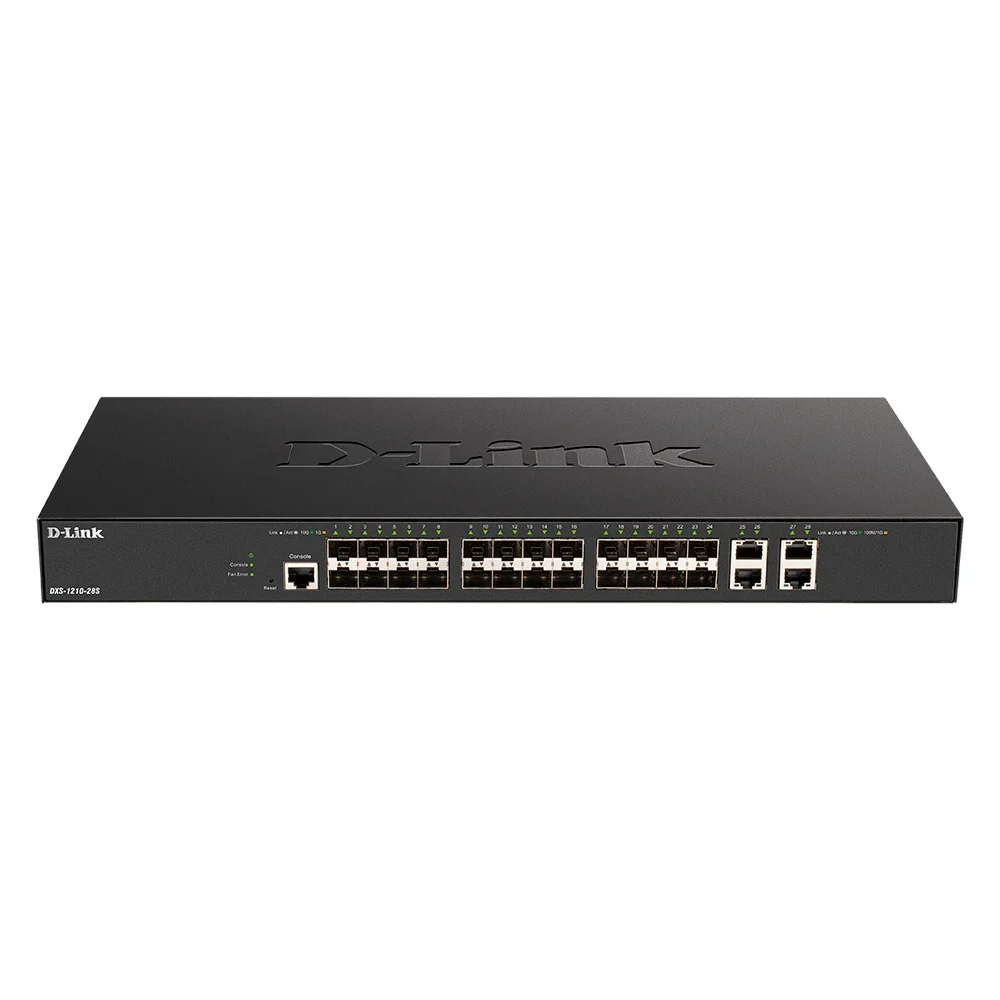 Коммутатор D-Link DXS-1210-28S DXS-1210-28S/A1A 4x10G 24SFP+ настраиваемый