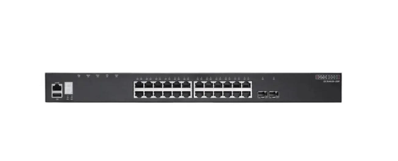 Коммутатор ECS4620-28P Edge-corE 24 x GE + 2 x 10G SFP+ ports + 1 x expansion slot (for dual 10G SFP+ ports) L3 Stackable Switch, w/1 x RJ45 console p