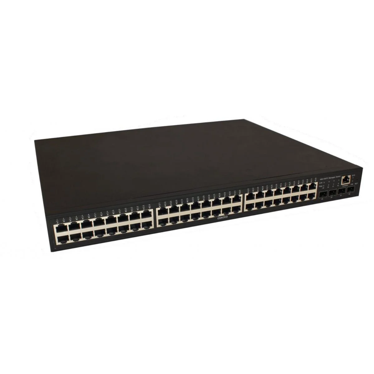 Коммутатор ECS4620-28P Edge-corE 24 x GE + 2 x 10G SFP+ ports + 1 x expansion slot (for dual 10G SFP+ ports) L3 Stackable Switch, w/1 x RJ45 console p