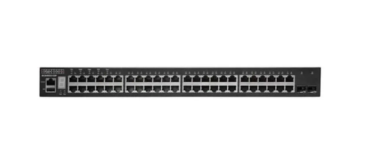 Коммутатор Edge-corE 48 x GE + 2 x 10G SFP+ ports + 1 x expansion slot (for dual 10G SFP+ ports) L3 Stackable Switch, w/1 x RJ45 console port, 1 x USB