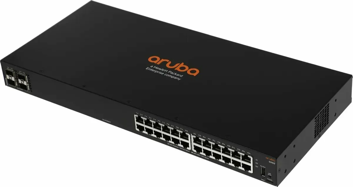 Коммутатор HPE Aruba 6000 R8N89A#ABB 2SFP 12PoE 139W управляемый